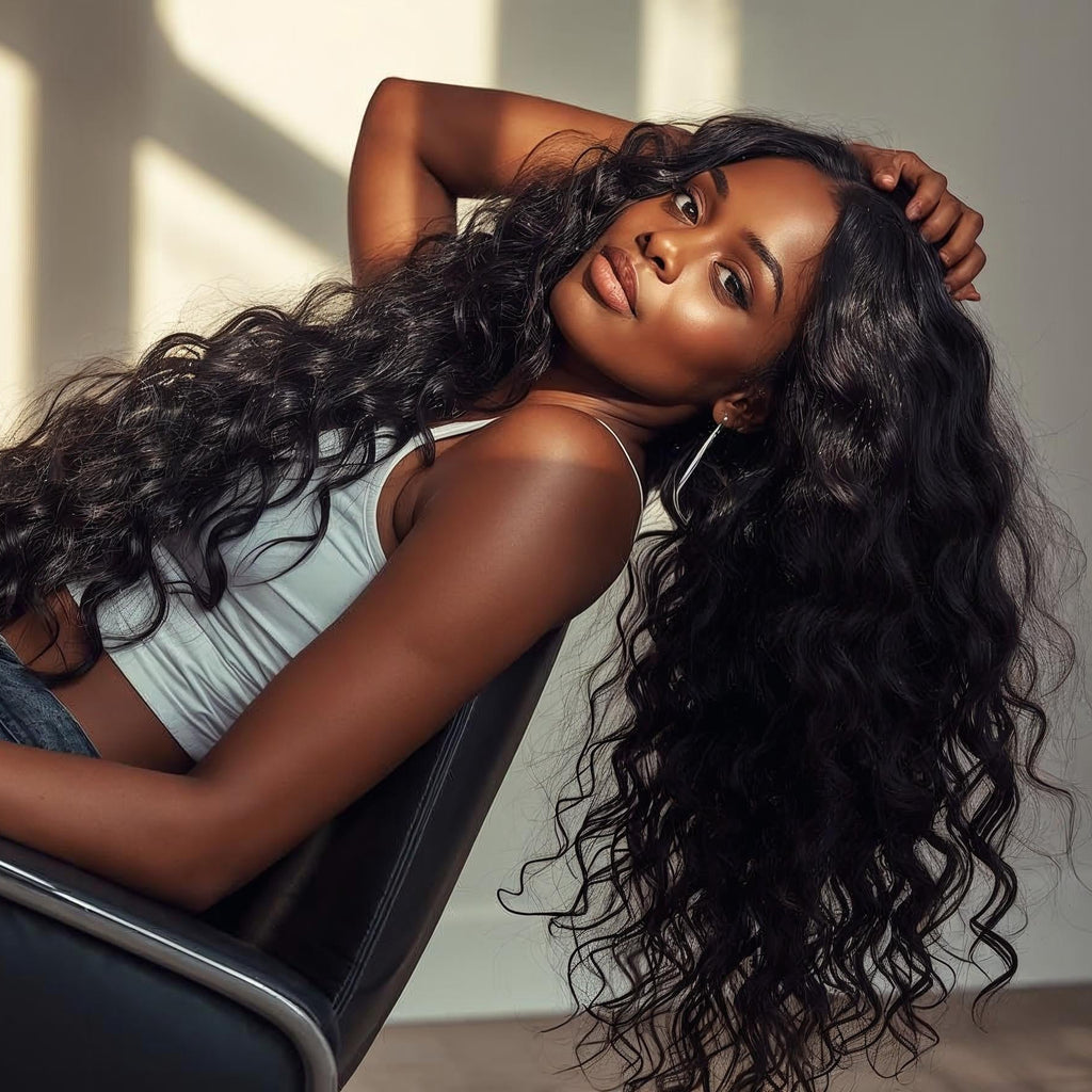 4 Bundles of Raw Brazilian Hair - Maximum Fullness