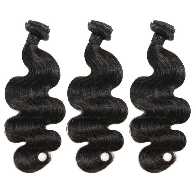 3 Bundles Of Raw Brazilian Hair - Natural Fullness