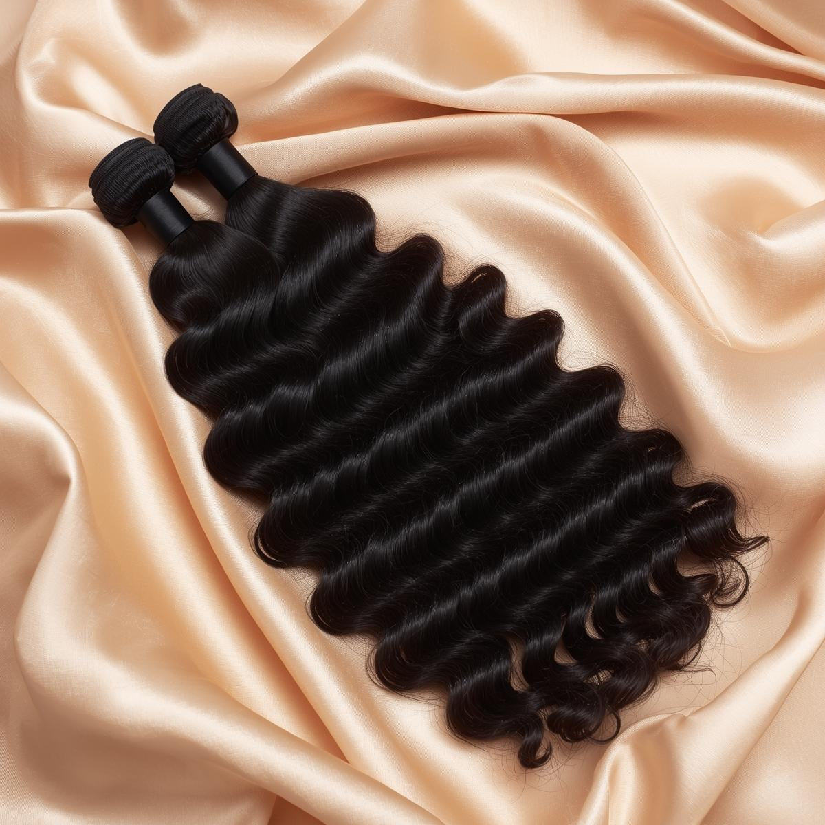 2 Bundles Of Raw Brazilian Hair - Lightweight Look