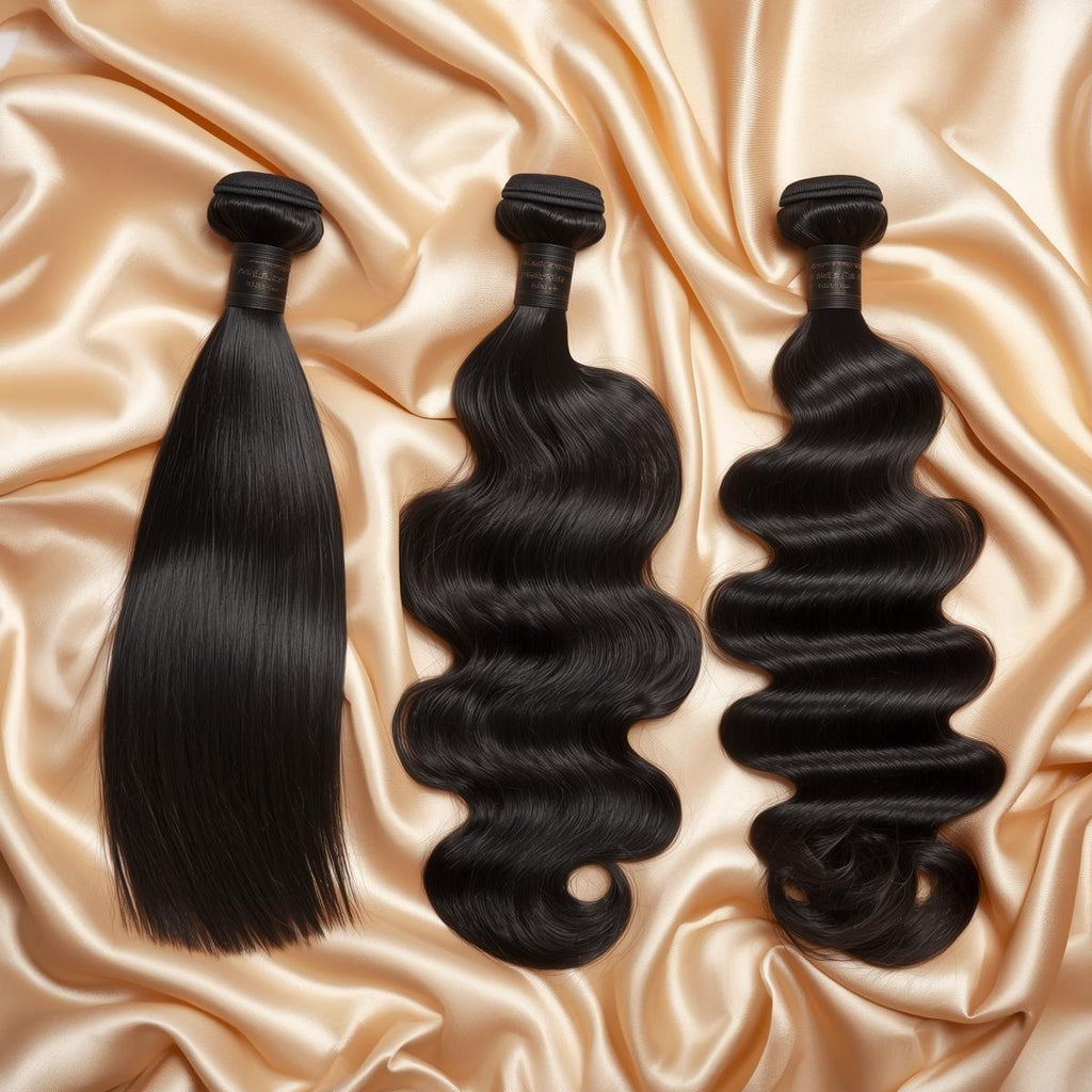 2 Bundles Of Raw Brazilian Hair - Lightweight Look