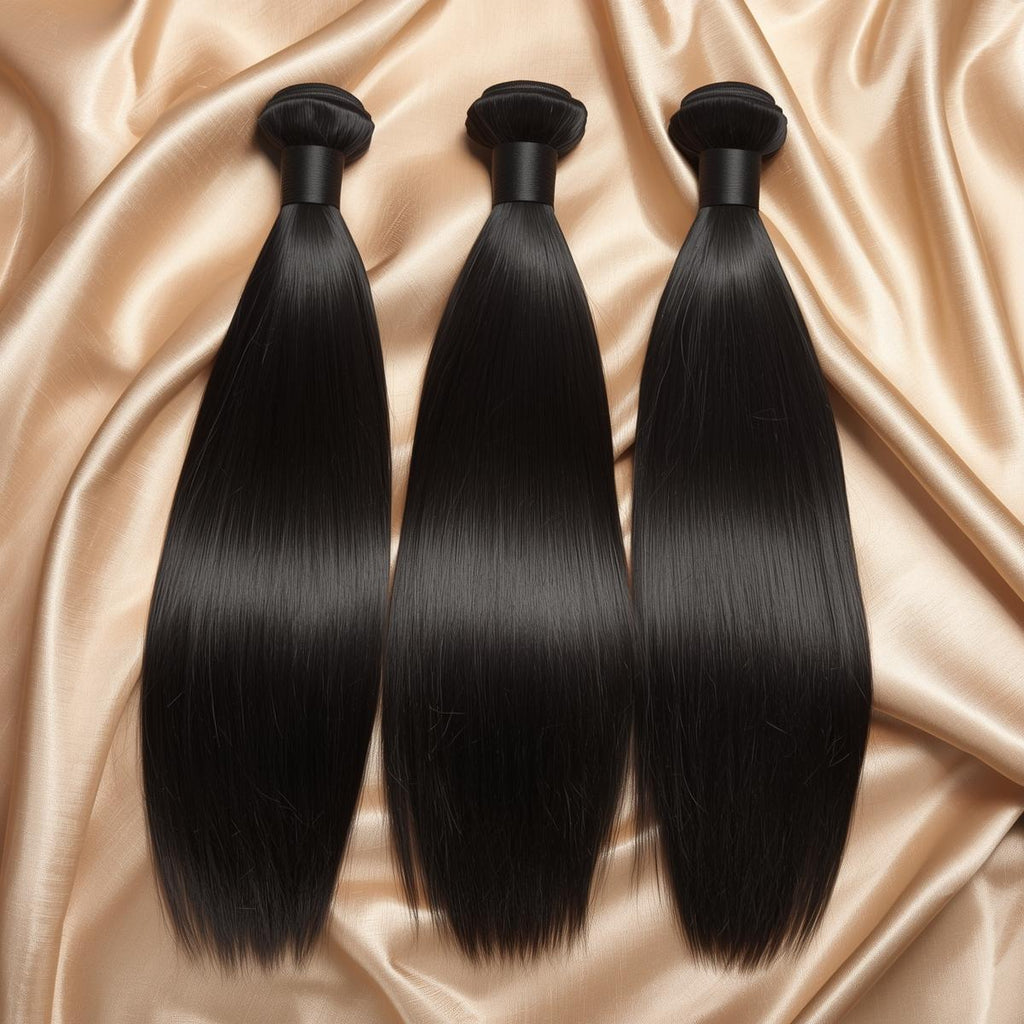 3 Bundles Of Raw Brazilian Hair - Natural Fullness