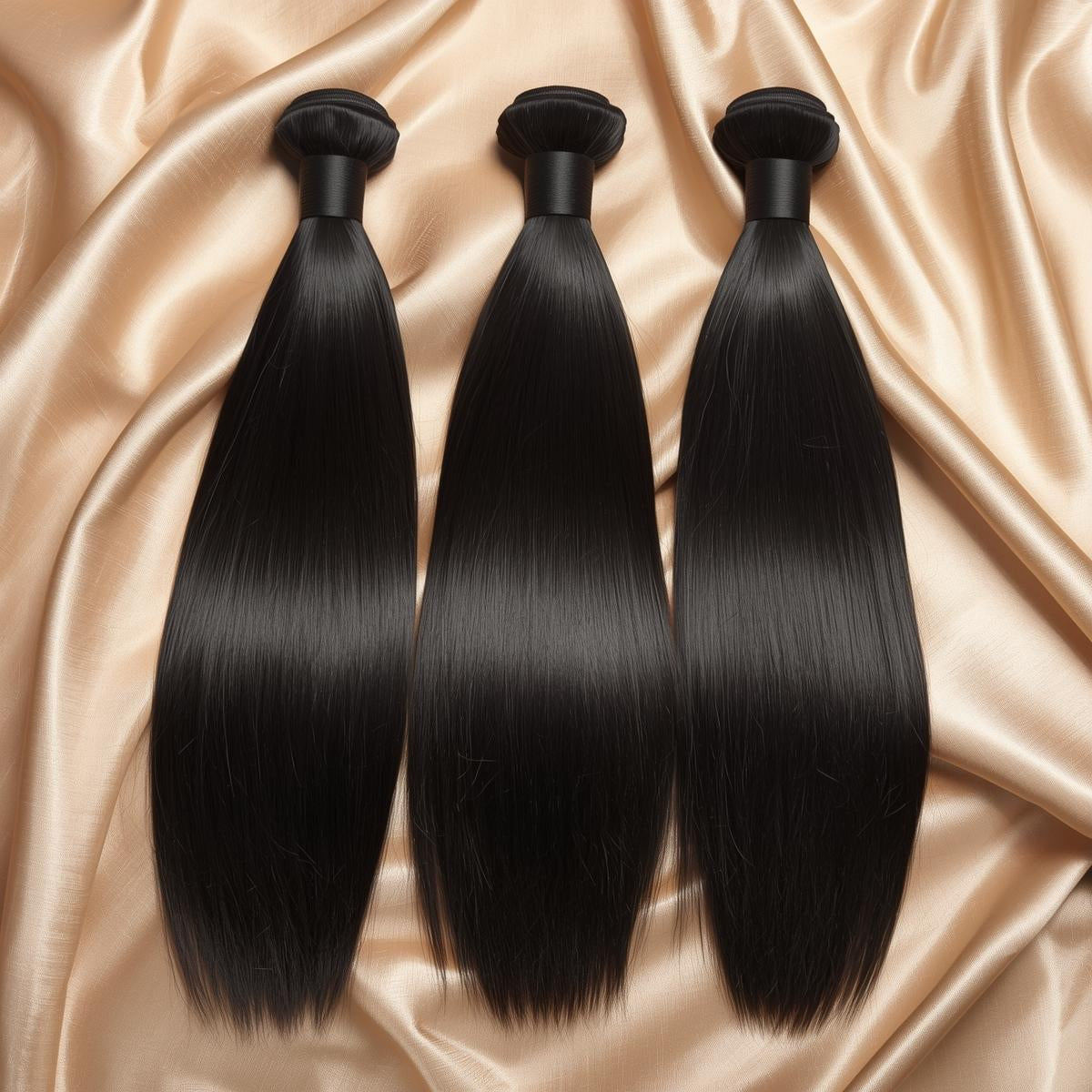 3 Bundles Of Raw Brazilian Hair - Natural Fullness