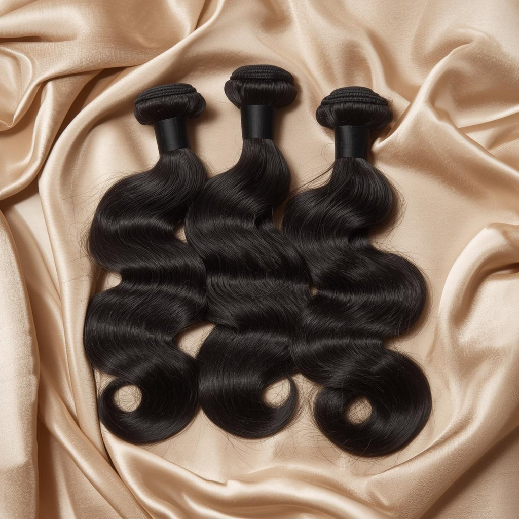 3 Bundles Of Raw Brazilian Hair - Natural Fullness