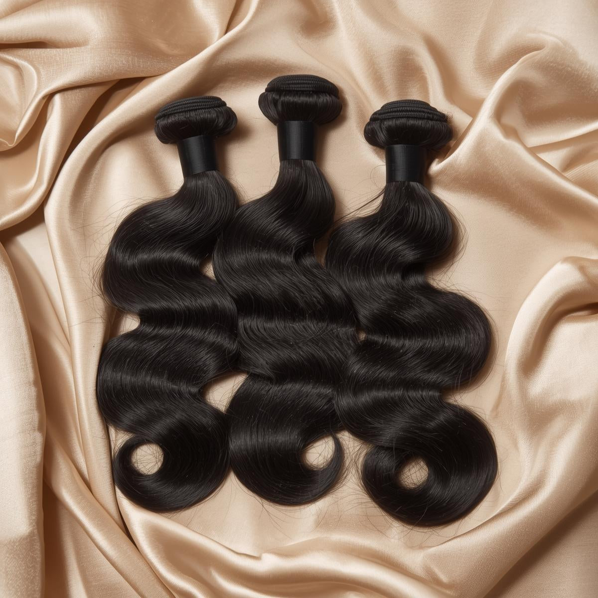 3 Bundles Of Raw Brazilian Hair - Natural Fullness