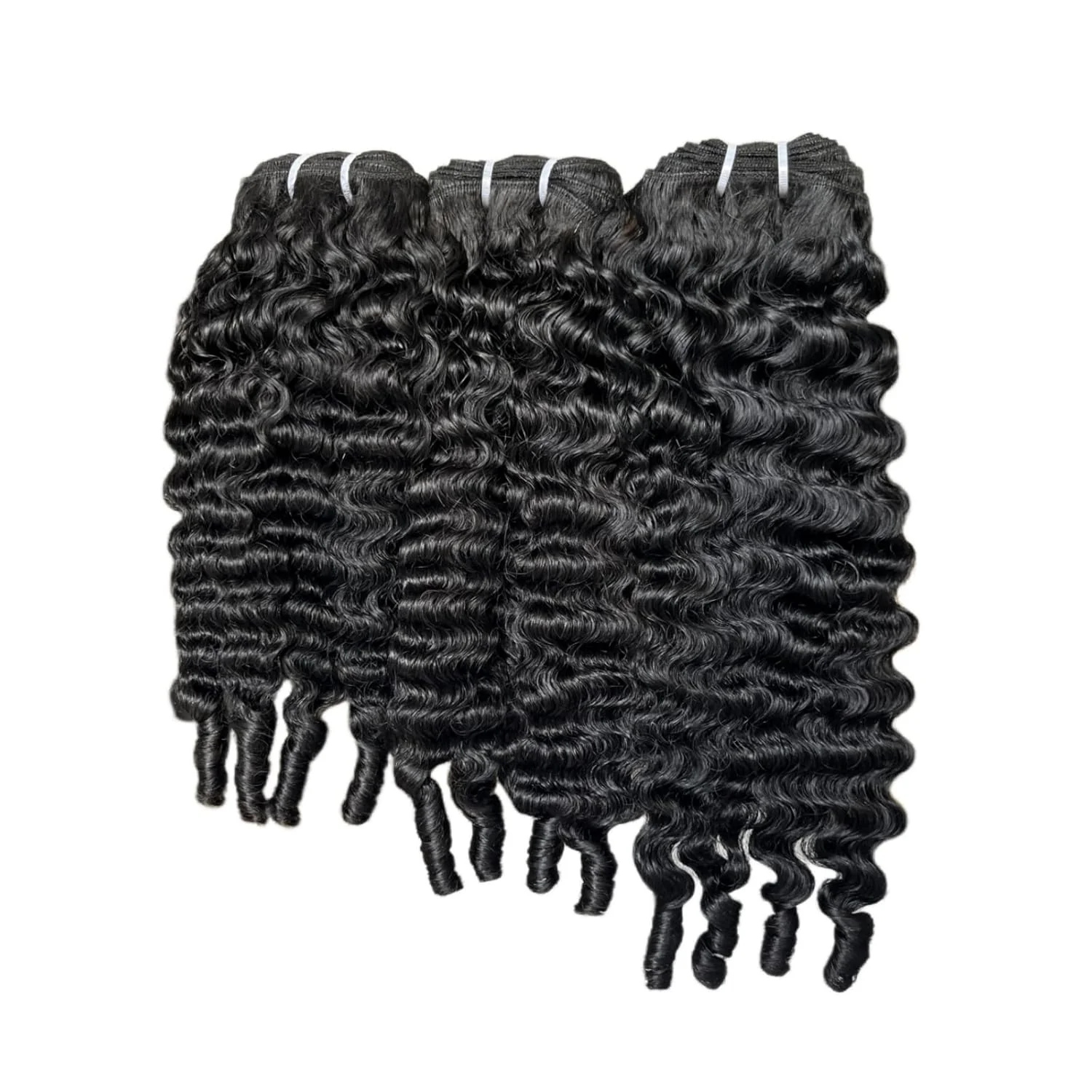 Raw Burmese Curly Bundles