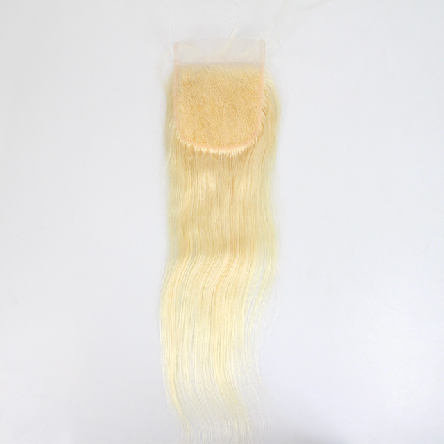 #613 Blonde 4x4 Lace Closure Straight